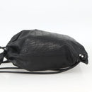 Jimmy Choo Backpack Leather Black Auth BA11902A-3