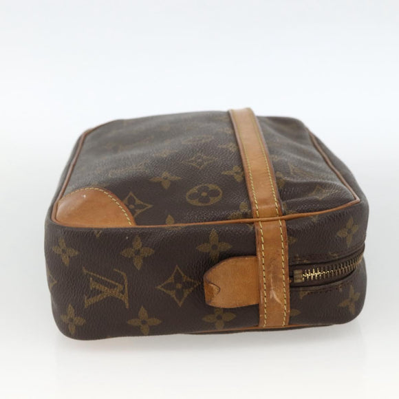 LOUIS VUITTON Monogram Compiegne 28 Clutch Bag M51845 LV Auth BA11910