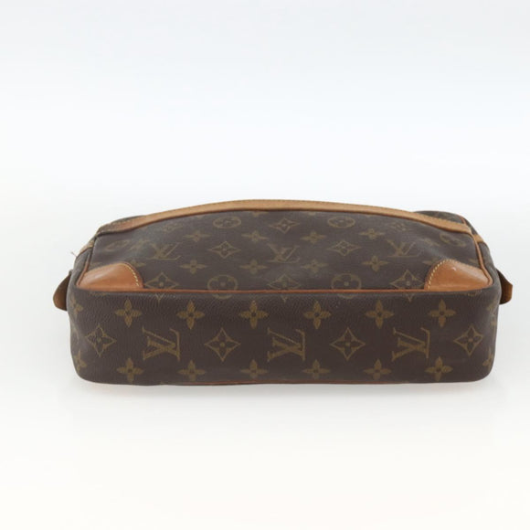LOUIS VUITTON Monogram Compiegne 28 Clutch Bag M51845 LV Auth BA11910