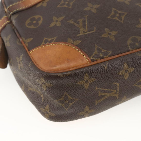 LOUIS VUITTON Monogram Compiegne 28 Clutch Bag M51845 LV Auth BA11910