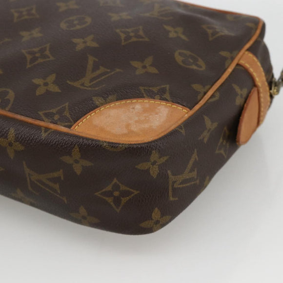 LOUIS VUITTON Monogram Compiegne 28 Clutch Bag M51845 LV Auth BA11912