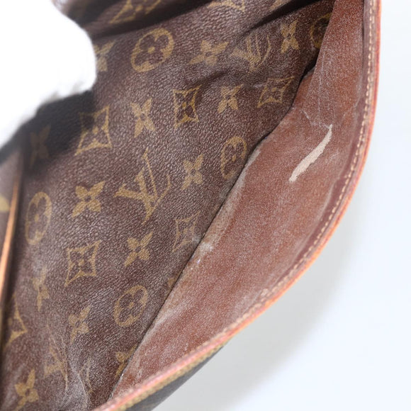 LOUIS VUITTON Monogram Compiegne 28 Clutch Bag M51845 LV Auth BA11912