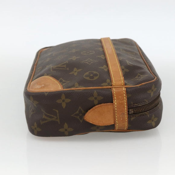 LOUIS VUITTON Monogram Compiegne 28 Clutch Bag M51845 LV Auth BA11912