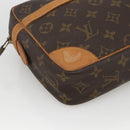 LOUIS VUITTON Monogram Compiegne 28 Clutch Bag M51845 LV Auth BA11912-14