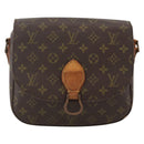 LOUIS VUITTON Monogram Saint Cloud GM Shoulder Bag M51242 LV Auth BA11914-13