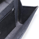 Christian Dior Shoulder Bag Leather Black Gold Auth BA11919-18