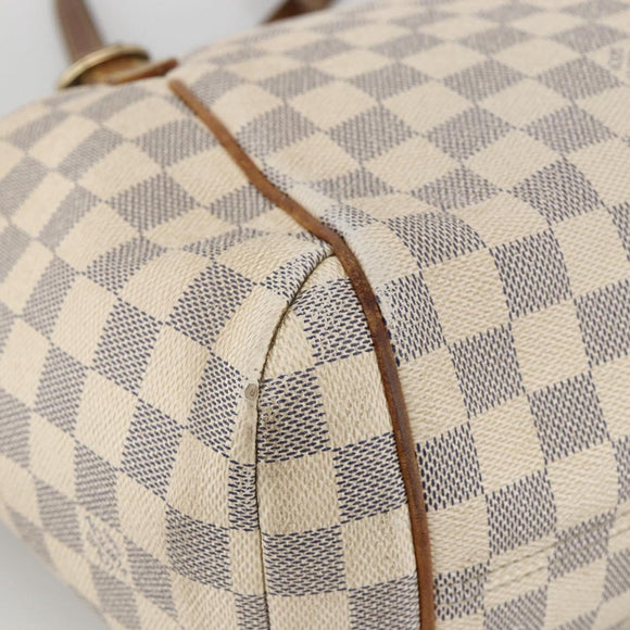 LOUIS VUITTON Damier Azur Totally PM Tote Bag N41280 LV Auth BA11922