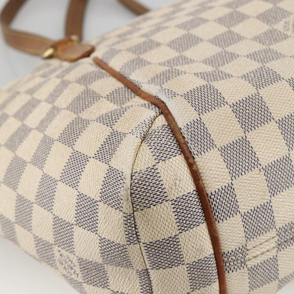 LOUIS VUITTON Damier Azur Totally PM Tote Bag N41280 LV Auth BA11922