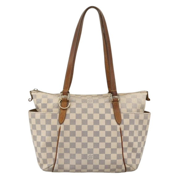 LOUIS VUITTON Damier Azur Totally PM Tote Bag N41280 LV Auth BA11922