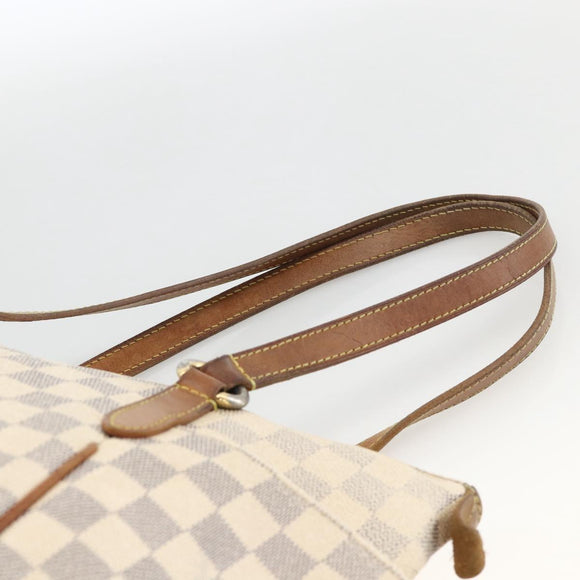 LOUIS VUITTON Damier Azur Totally PM Tote Bag N41280 LV Auth BA11922