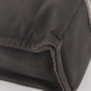 HERMES Fourre Tout PM Tote Bag Canvas Gray Silver Auth BA11923-12