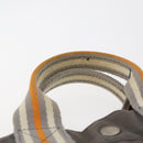 HERMES Fourre Tout PM Tote Bag Canvas Gray Silver Auth BA11923-8