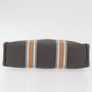 HERMES Fourre Tout PM Tote Bag Canvas Gray Silver Auth BA11923-9