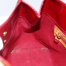 LOUIS VUITTON Vernis Reade PM Hand Bag Pomme D'amour M91990 LV Auth BA11925-20