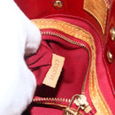 LOUIS VUITTON Vernis Reade PM Hand Bag Pomme D'amour M91990 LV Auth BA11925-12