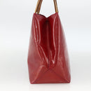 LOUIS VUITTON Vernis Reade PM Hand Bag Pomme D'amour M91990 LV Auth BA11925-3