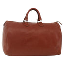 LOUIS VUITTON Epi Speedy 40 Hand Bag Brown Kenya M42983 LV Auth BA11926-1