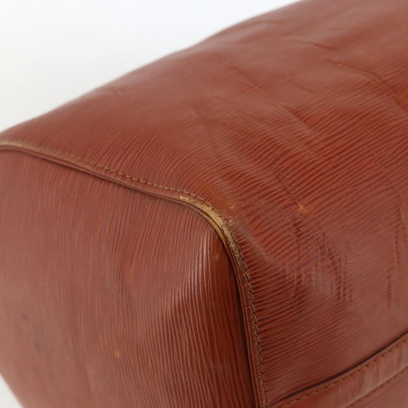 LOUIS VUITTON Epi Speedy 40 Hand Bag Brown Kenya M42983 LV Auth BA11926