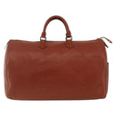 LOUIS VUITTON Epi Speedy 40 Hand Bag Brown Kenya M42983 LV Auth BA11926-13
