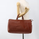 LOUIS VUITTON Epi Speedy 40 Hand Bag Brown Kenya M42983 LV Auth BA11926-20