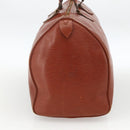 LOUIS VUITTON Epi Speedy 40 Hand Bag Brown Kenya M42983 LV Auth BA11926-4