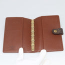 LOUIS VUITTON Monogram Agenda PM Day Planner Cover R20005 LV Auth BA11927-8