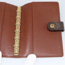 LOUIS VUITTON Monogram Agenda PM Day Planner Cover R20005 LV Auth BA11927-19