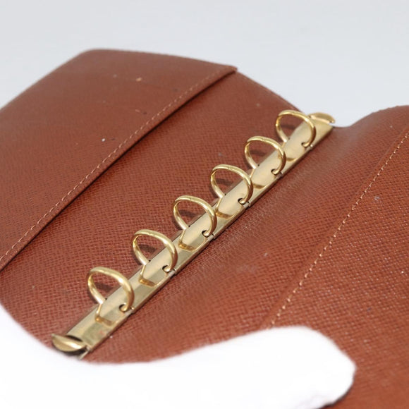 LOUIS VUITTON Monogram Agenda PM Day Planner Cover R20005 LV Auth BA11927