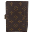 LOUIS VUITTON Monogram Agenda PM Day Planner Cover R20005 LV Auth BA11927-2