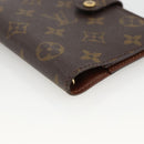 LOUIS VUITTON Monogram Agenda PM Day Planner Cover R20005 LV Auth BA11927-14