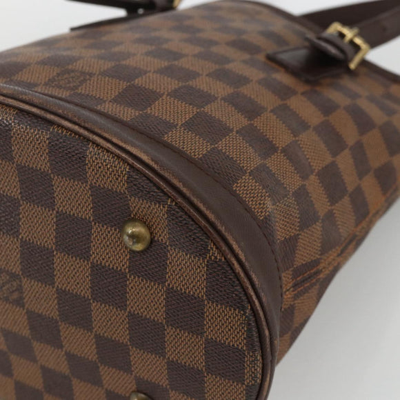 LOUIS VUITTON Damier Ebene Marais Shoulder Bag N42240 LV Auth BA11935
