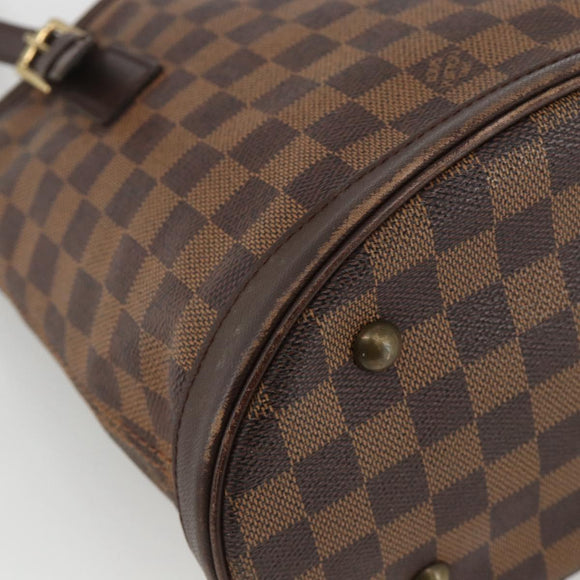LOUIS VUITTON Damier Ebene Marais Shoulder Bag N42240 LV Auth BA11935