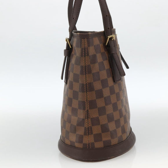 LOUIS VUITTON Damier Ebene Marais Shoulder Bag N42240 LV Auth BA11935
