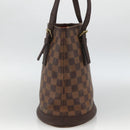 LOUIS VUITTON Damier Ebene Marais Shoulder Bag N42240 LV Auth BA11935-4