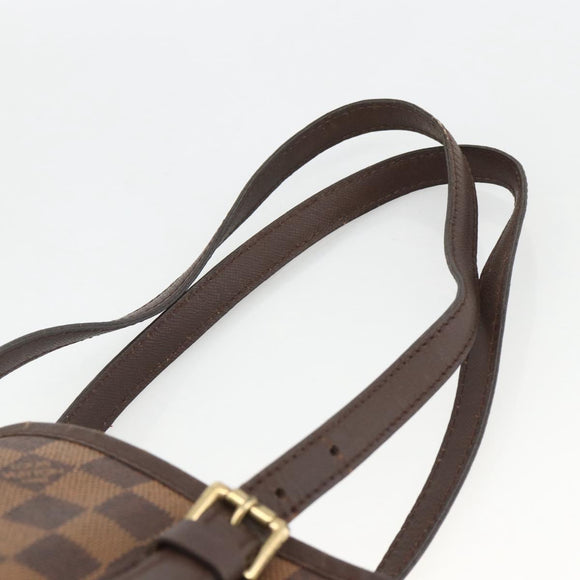 LOUIS VUITTON Damier Ebene Marais Shoulder Bag N42240 LV Auth BA11935