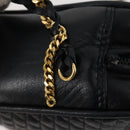 BALLY Shoulder Bag Leather 2 Set Black Auth BA11938-15