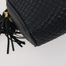 BALLY Shoulder Bag Leather 2 Set Black Auth BA11938-17