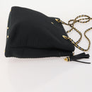 BALLY Shoulder Bag Leather 2 Set Black Auth BA11938-4