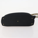 BALLY Shoulder Bag Leather 2 Set Black Auth BA11938-7