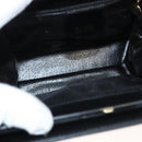 GUCCI Shoulder Bag Leather Black Gold 007 2046 0268 Auth BA1194-10