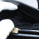 GUCCI Shoulder Bag Leather Black Gold 007 2046 0268 Auth BA1194-11