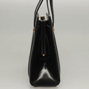 GUCCI Shoulder Bag Leather Black Gold 007 2046 0268 Auth BA1194-4
