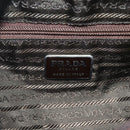 PRADA Shoulder Bag Nylon Green Silver Auth BA11940-19