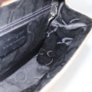Salvatore Ferragamo Gancini Shoulder Bag Leather Beige Silver Auth BA11941-17