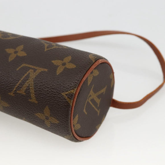 LOUIS VUITTON Monogram Papillon Pouch LV Auth BA11945