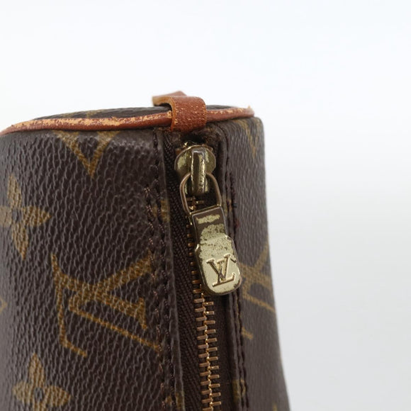 LOUIS VUITTON Monogram Papillon Pouch LV Auth BA11945