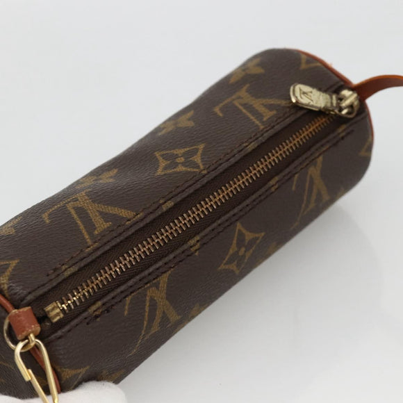 LOUIS VUITTON Monogram Papillon Pouch LV Auth BA11945