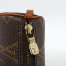 LOUIS VUITTON Monogram Papillon Pouch LV Auth BA11962-10