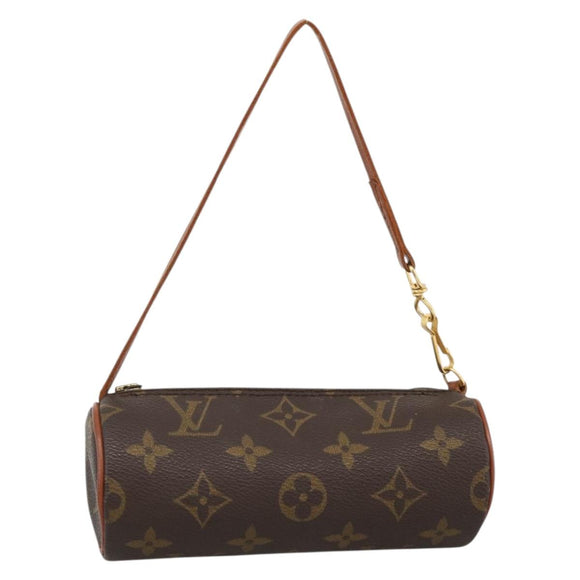 LOUIS VUITTON Monogram Papillon Pouch LV Auth BA11962