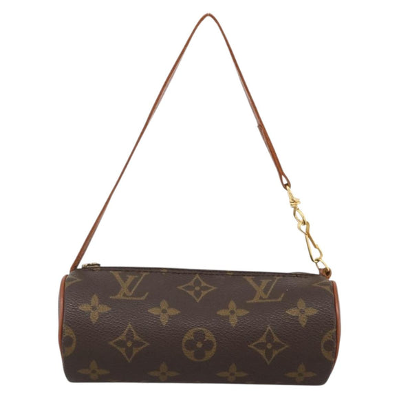 LOUIS VUITTON Monogram Papillon Pouch LV Auth BA11962